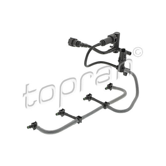 Topran Hose, fuel overflow to suit Ford