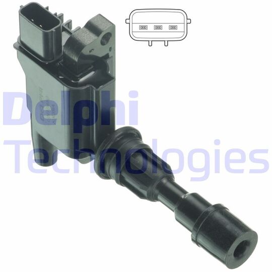 Delphi Ignition coil to suit Mazda