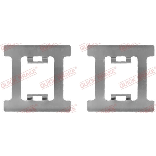 Quick Brake Brake pad fitting set
