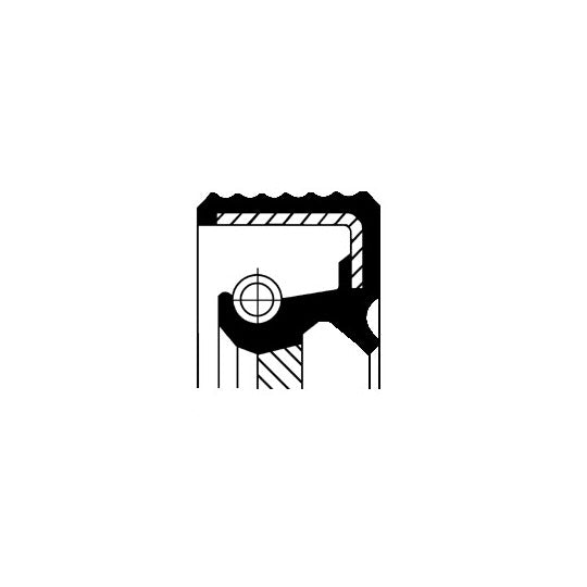 Corteco Shaft Seal, crankshaft to suit Ford, Land Rover