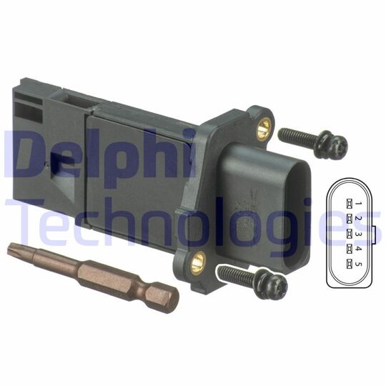 Delphi Air Mass Sensor to suit Audi, VW, Hitachi