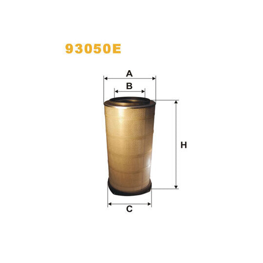 Wix Filters Air filter to suit Volvo