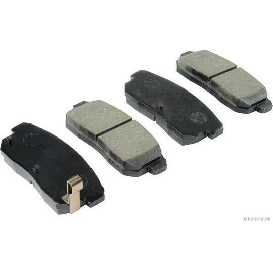 Herth+Buss Jakoparts Brake Pad Set, disc brake to suit Mazda, Nissan, Suzuki