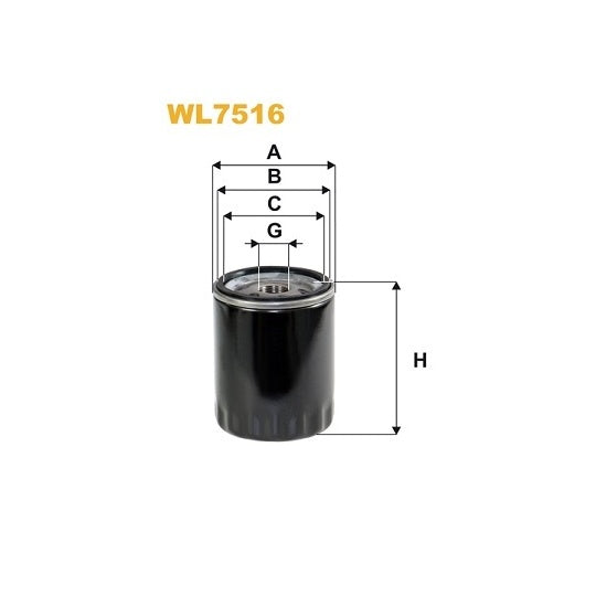 Wix Filters Oil filter to suit Mazda