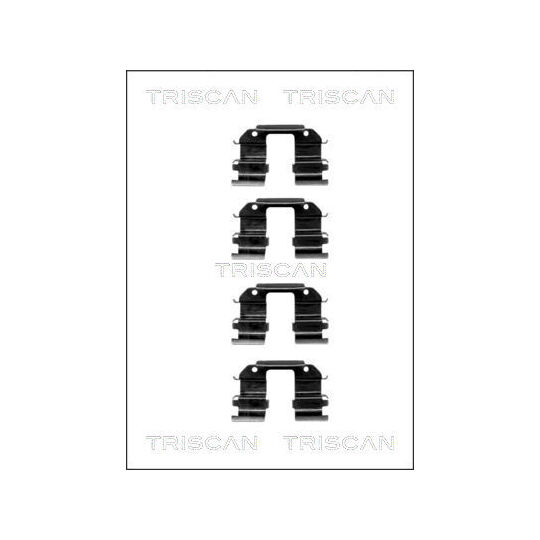 Triscan Accessory Kit, disc brake pad