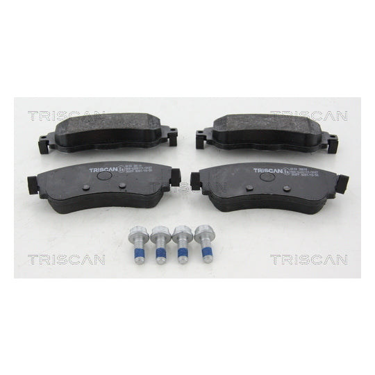 Triscan Brake Pad Set, disc brake to suit Citroën