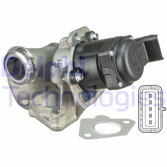 Delphi EGR Valve to suit Ford, Mazda, Peugeot