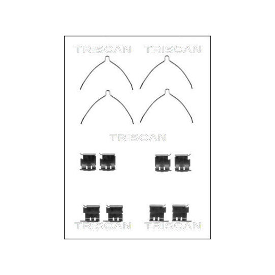 Triscan Accessory Kit, disc brake pad