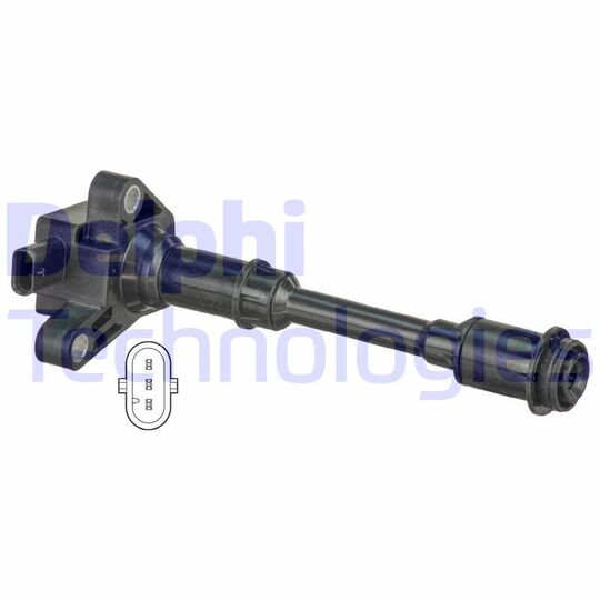 Delphi GN10644-12B1 Ignition coil to suit Ford, Volvo