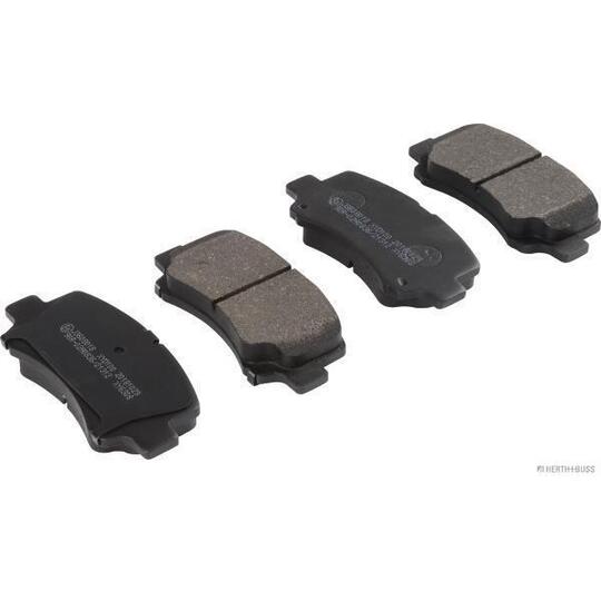 Herth+Buss Jakoparts Brake Pad Set, disc brake to suit Suzuki, Chery