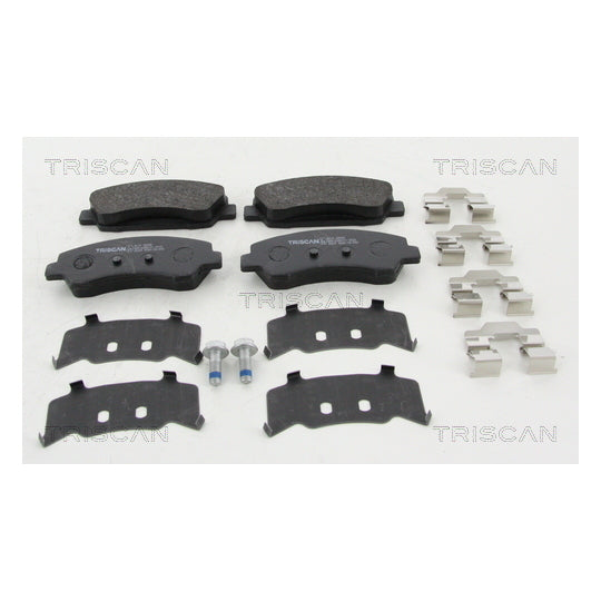 Triscan Brake Pad Set, disc brake to suit Peugeot, Citroën