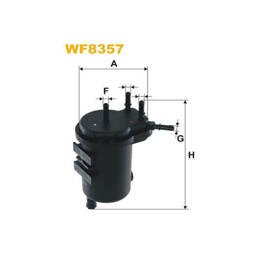 Wix Filters Fuel filter to suit Nissan, Renault