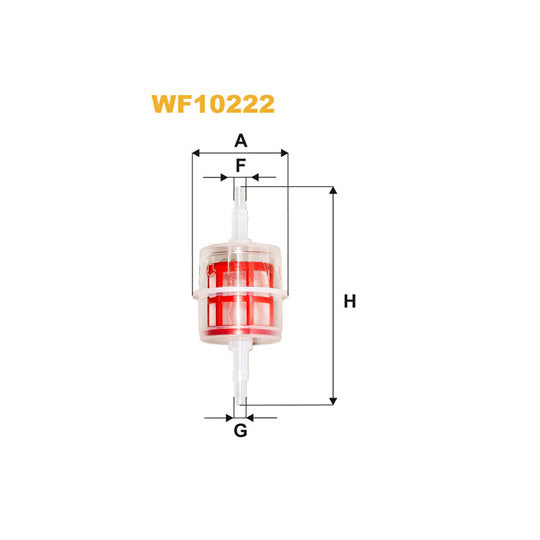 Wix Filters Fuel filter to suit Iveco, New Holland, Ahlmann