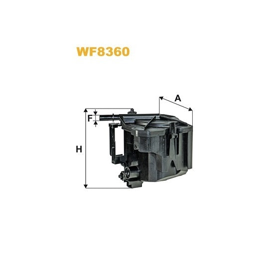 Wix Filters Fuel filter to suit Ford, Mazda, BMW