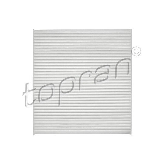 Topran Filter, interior air to suit Renault