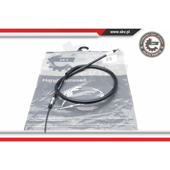 Esen Skv Cable, parking brake to suit Renault, Renault Trucks