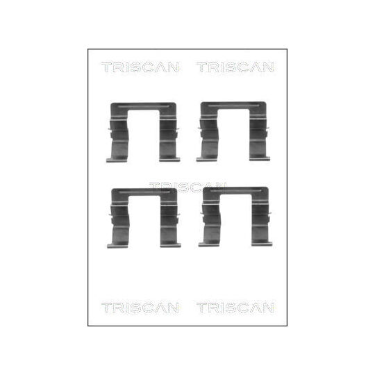Triscan Accessory Kit, disc brake pad