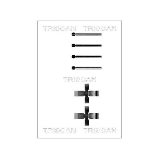 Triscan Accessory Kit, disc brake pad