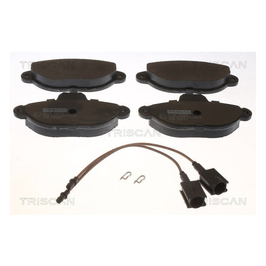 Triscan Brake Pad Set, disc brake to suit Ford, Fiat