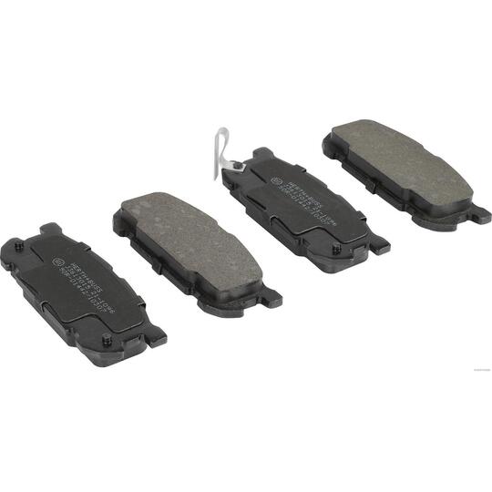 Herth+Buss Jakoparts Brake Pad Set, disc brake to suit Mazda
