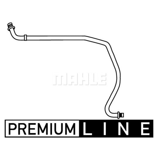 Mahle High-/Low Pressure Line, air conditioning to suit Ford