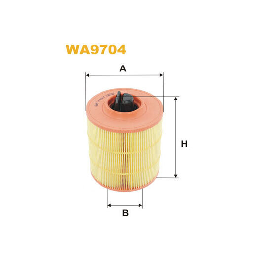 Wix Filters Air filter to suit Ford