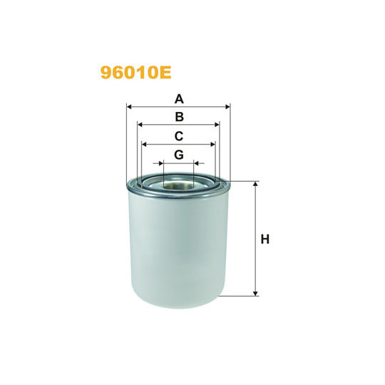 Wix Filters Air Dryer Cartridge, compressed-air system to suit Mercedes-Benz, Man, Renault Trucks