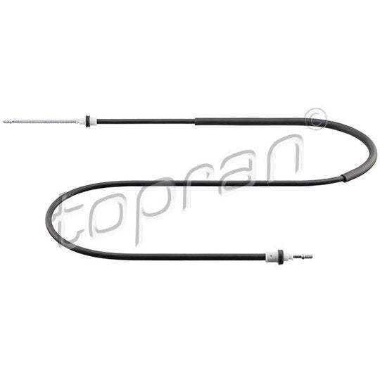 Topran Cable, parking brake to suit Renault