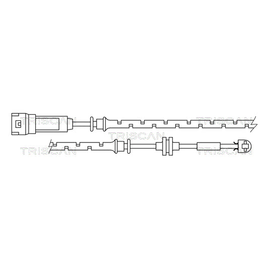Triscan Warning Contact, brake pad wear to suit Fiat, Opel, Vauxhall