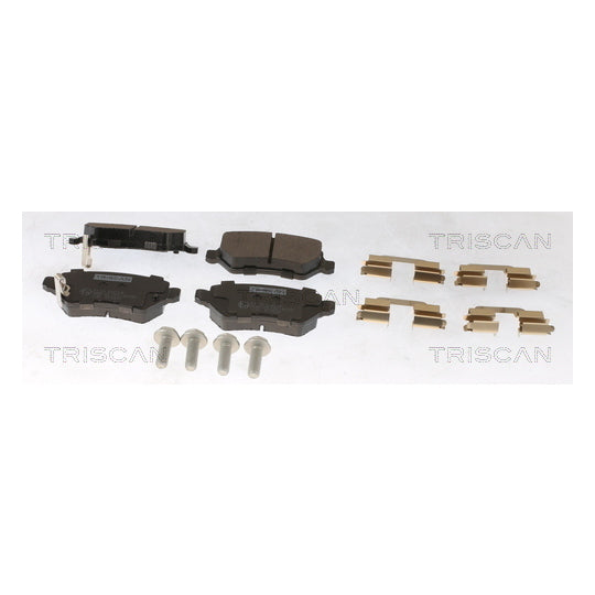 Triscan Brake Pad Set, disc brake to suit Kia, Chevrolet, Opel