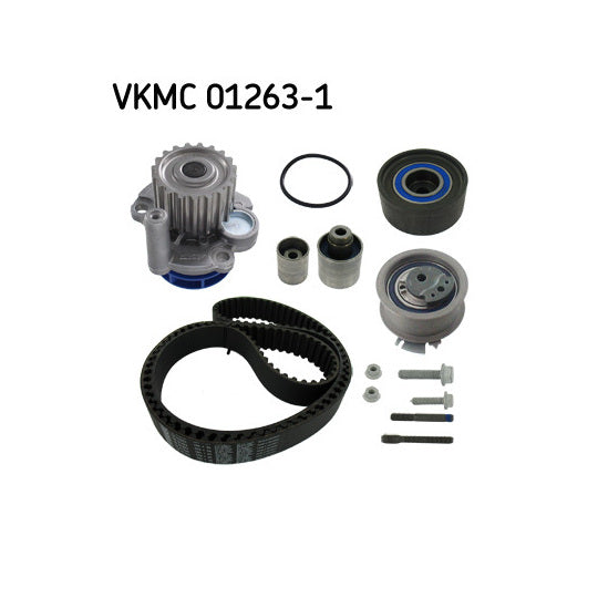 Skf Water Pump & Timing Belt Set to suit Mitsubishi, Ford, Audi