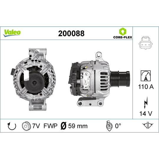 Valeo Alternator to suit Ford