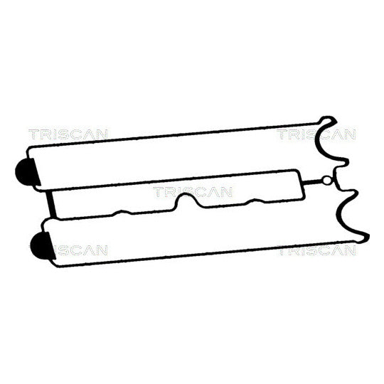 Triscan Gasket, cylinder head cover to suit Chevrolet, Suzuki, Opel
