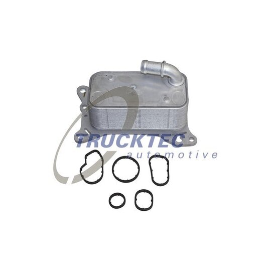 Trucktec Automotive Oil Cooler, engine oil to suit Mercedes-Benz