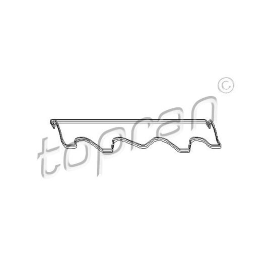 Topran Gasket, cylinder head cover to suit Peugeot, Citroën
