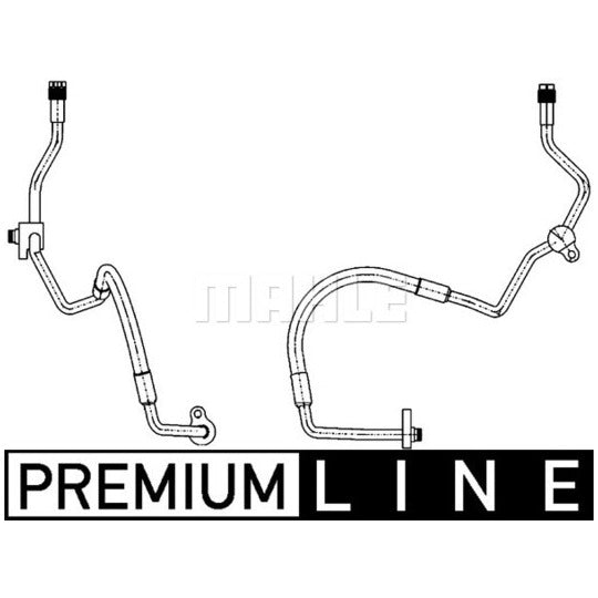 Mahle High Pressure Line, air conditioning to suit Ford