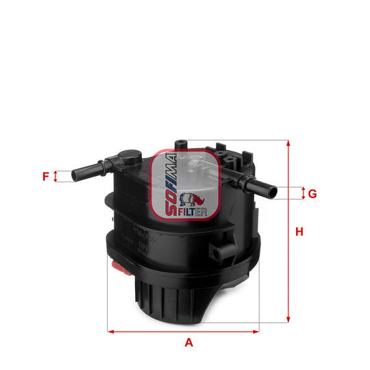 Sofima Fuel filter to suit Toyota, Ford, Peugeot