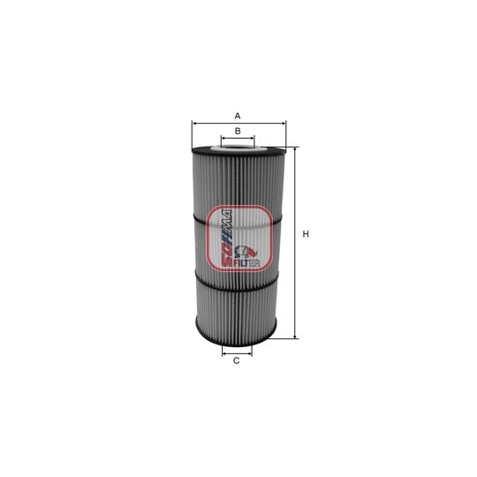 Sofima Oil filter to suit Mercedes-Benz