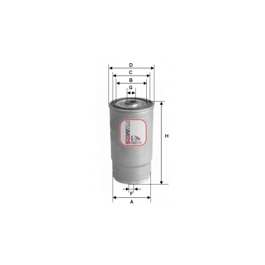 Sofima Fuel filter to suit Hyundai