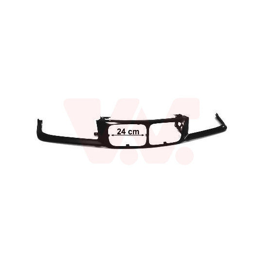 Van Wezel Frame, radiator grille to suit BMW