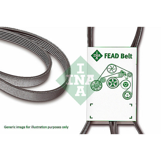 Ina V-Ribbed Belt to suit New Holland