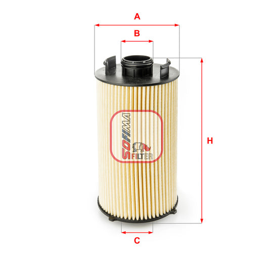 Sofima Oil filter to suit Iveco, New Holland, Claas