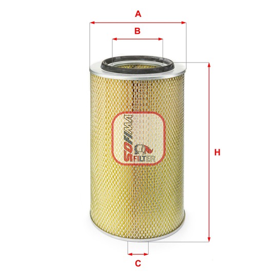 Sofima Air filter to suit Mercedes-Benz, Fiat, Iveco