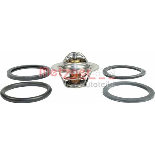 Metzger Thermostat, coolant to suit Fiat, Renault, Citroën/Peugeot