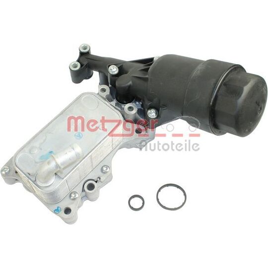 Metzger Housing, oil filter to suit Mercedes-Benz