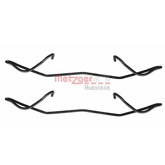 Metzger Accessory Kit, disc brake pad to suit Ford, Nissan, Fiat