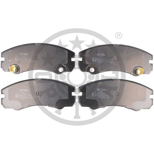 Optimal Brake Pad Set, disc brake to suit Opel, Vauxhall