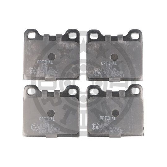 Optimal Brake Pad Set, disc brake to suit Audi, VW, BMW