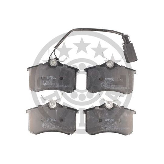Optimal Brake Pad Set, disc brake to suit Ford, Audi, VW