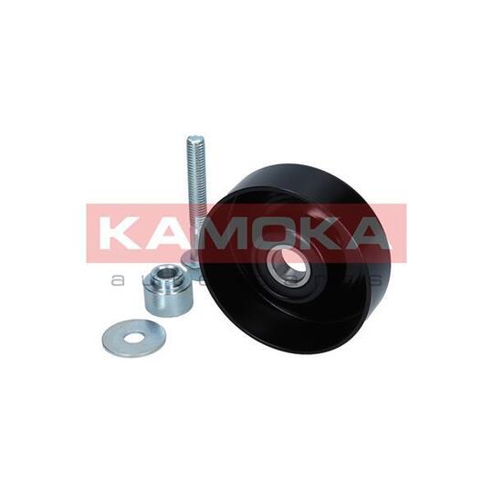 Kamoka Deflection/Guide Pulley, V-ribbed belt to suit Ford